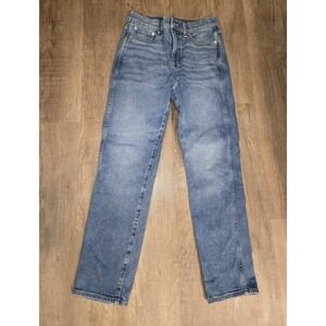 J.Crew High-Rise Classic Vintage Jeans Re-Imagined Size 26 Medium Wash Blue Deni